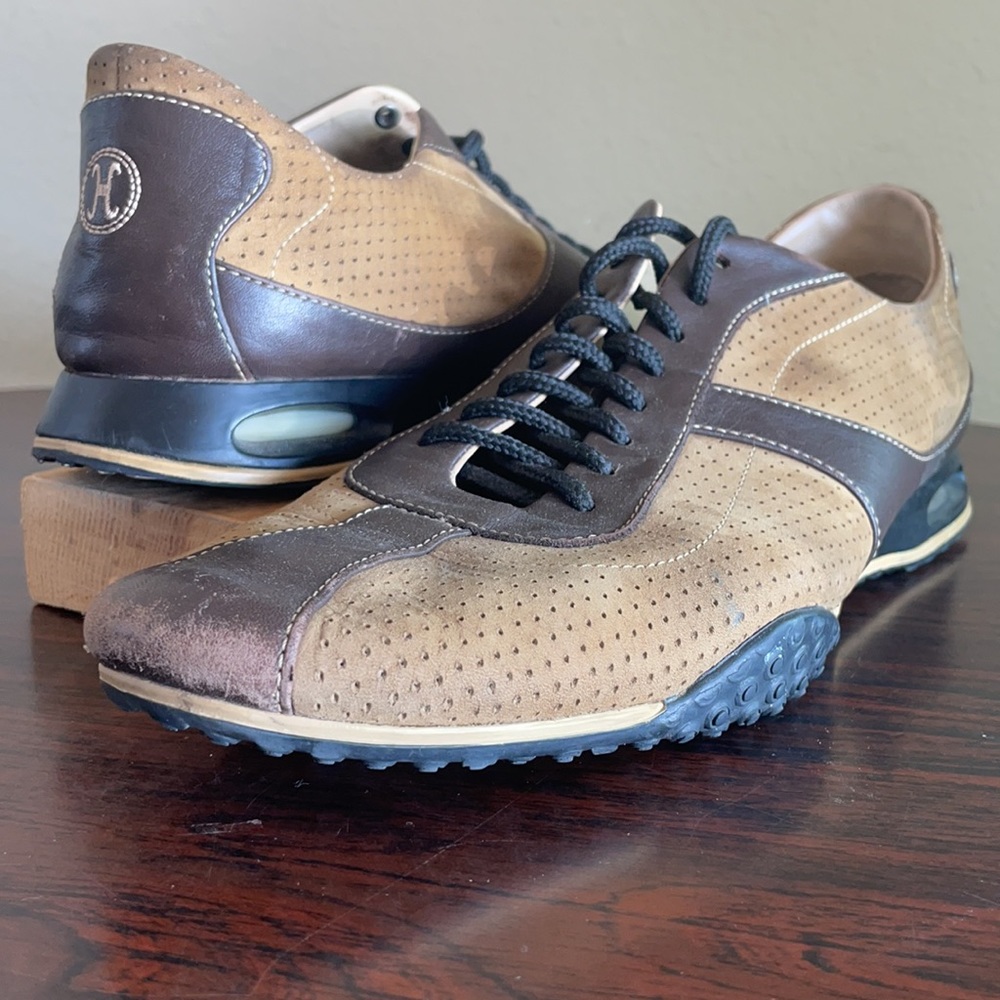 Cole Haan Leather shoes w/ Nike Air Soles/sz 11
